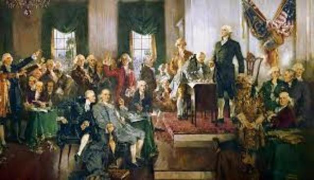 Signing of the United States Constitution
