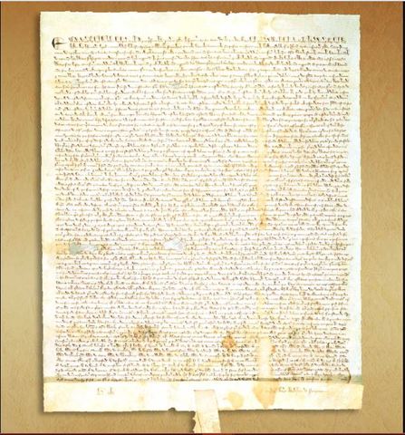 La Carta Magna (1215)