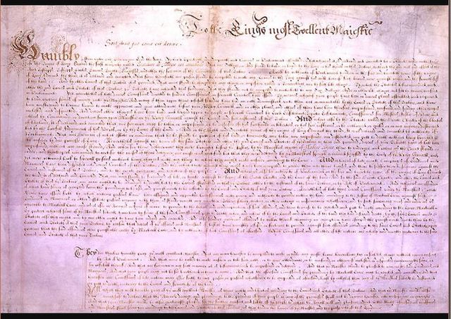 La Petición del Derecho (1628)