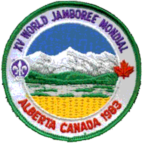 15 Jamboree Mundial - Kananaskis Country, Canada, 1983