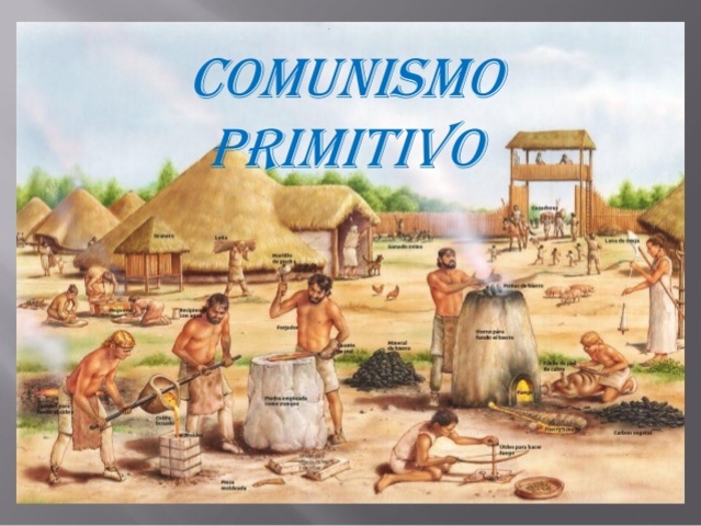 MODO DE PRODUCCIÓN COMUNISMO PRIMITIVO