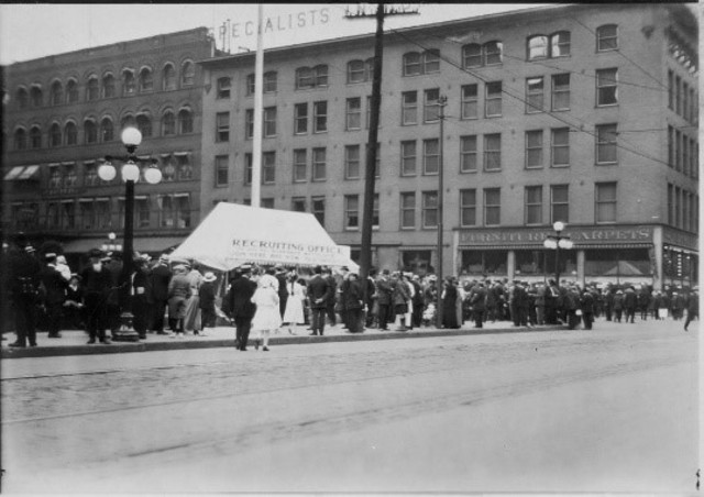 Britain Enters the War on August 4th, 1914, and Canada joins as well, on August 5th.
