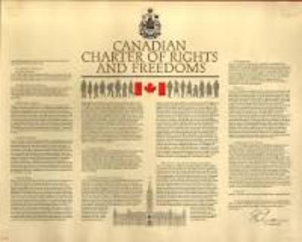 The Charter of Rights and Freedoms