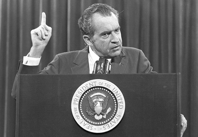 President Nixon resigns