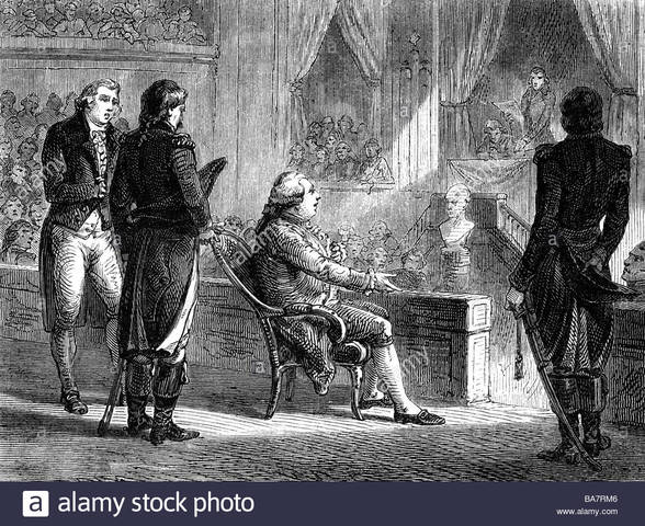 The trial and execution of Louis XVI