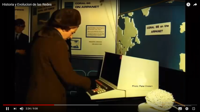 Primeras conexiones internacionales