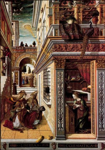 Anunciación, Crivelli