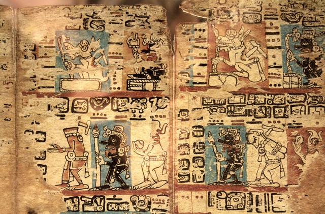 Codex in Mayan