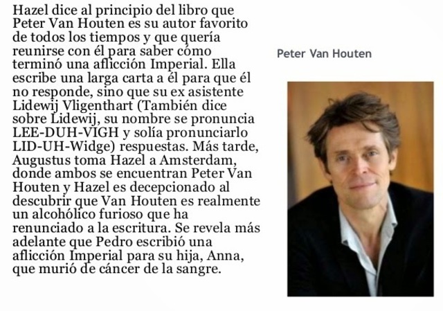 August y Hazel  le escriben un correo al señor Water