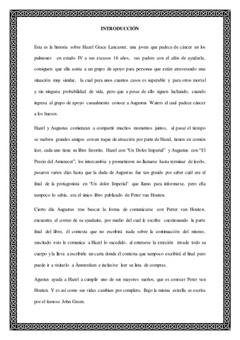 El señor Waters responde el correo de Hazel y Gus