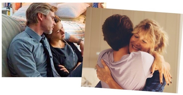 Los padres de Hazel hablan con ella