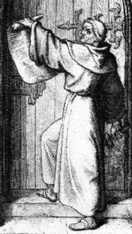 Beginning of the Protestant Reformation
