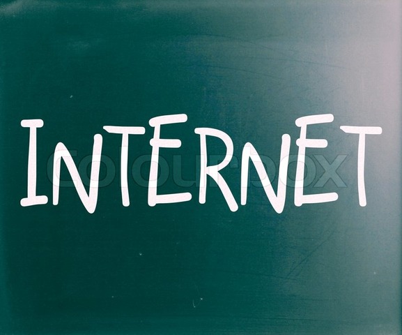 The word "Internet"