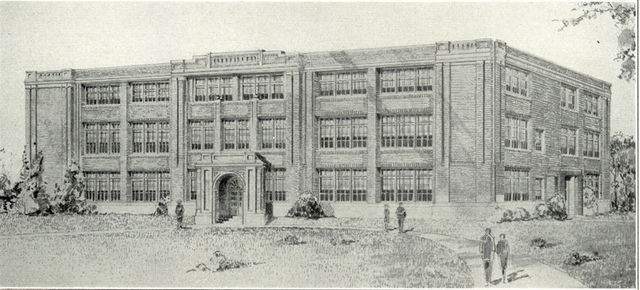 Model School was built for training of teachers at Minot Normal School