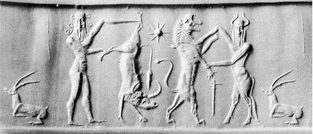 Cylinder Seal; Ancient Mesopotamia