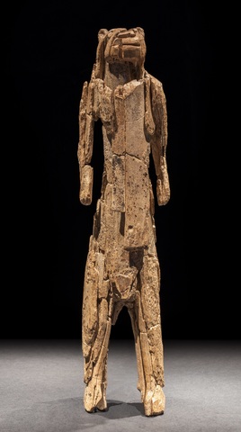 Lion Man. c. 4000 BCE. Era: Pre-historic. Medium: Ivory  Size: 31 cm