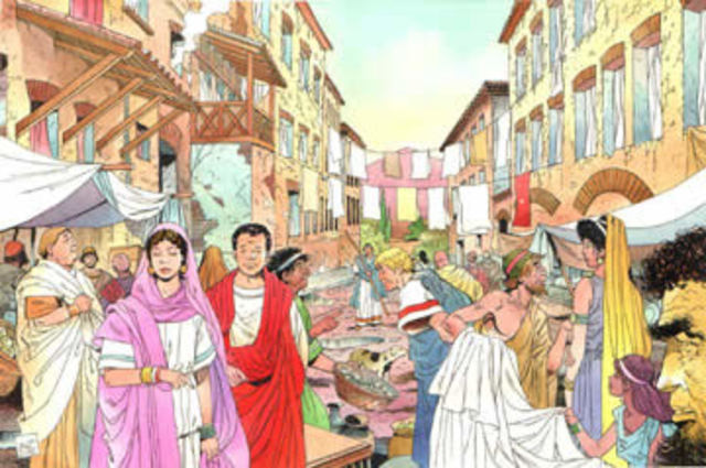 Sociedades de la Edad Antigua Romana