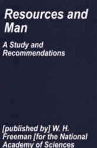 Resources and Man, Academia Nacional de Ciencias de Estados Unidos