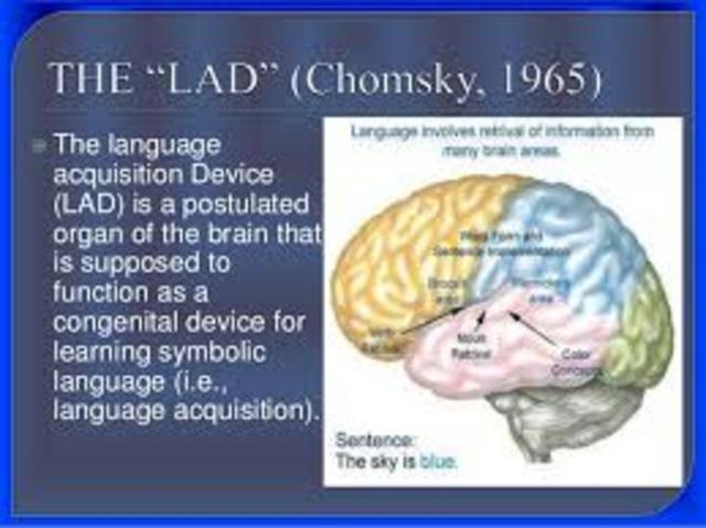 Noam Chomsky, He is most for his idea of the language acquisition device.