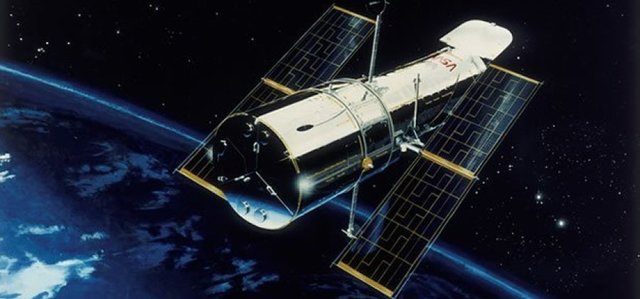 Lanzamiento del telescopio espacial Hubble