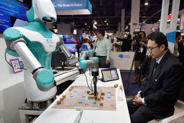 Robots con inteligencia artificial
