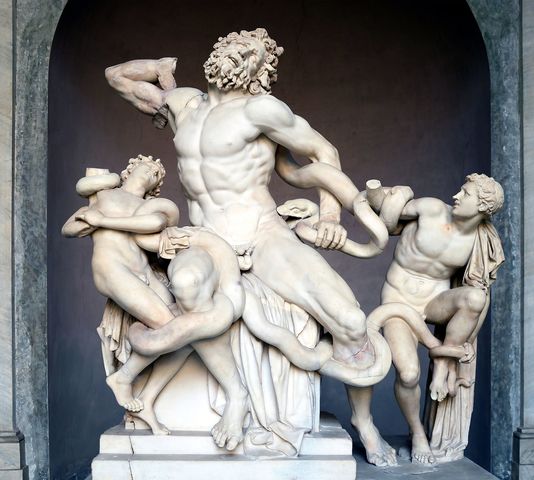 Laocoön and his Sons | Rhodian sculptors Agesander, Athenodoros, and Polydorus | Hellenistic Period | 200 BCE - 70 CE
