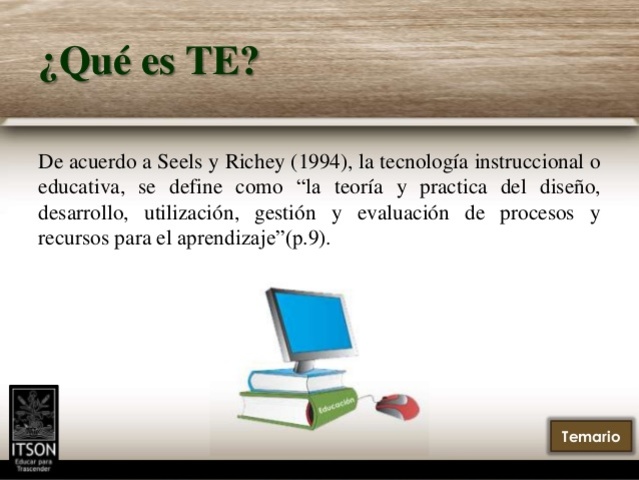 concepto Tecnología Educativa