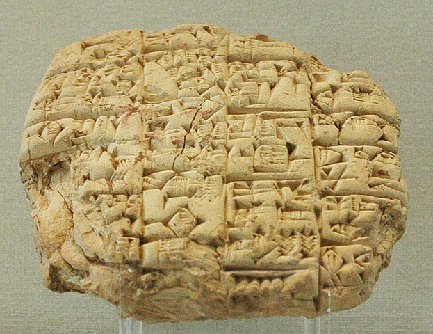Cuneiform Script, Ancient Mesopotamia,3000 BC