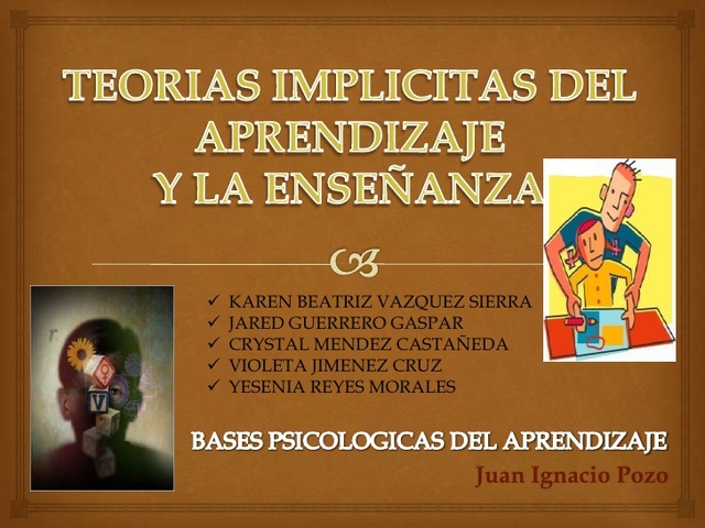 Aprendizaje implicita