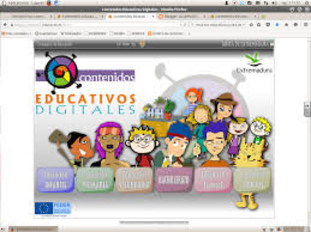 Categoria de los RED: Contenidos Educativos Digitales