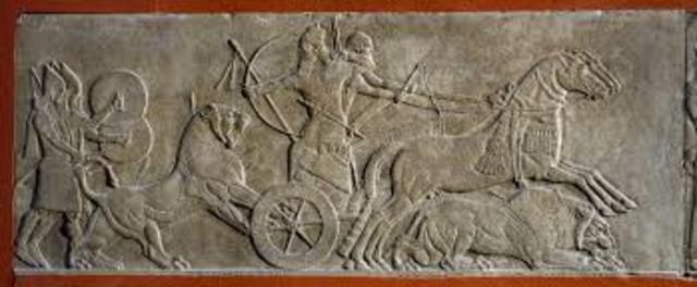 Mesopotamia "Ashurnasirpal II Lion Hunt Relief"