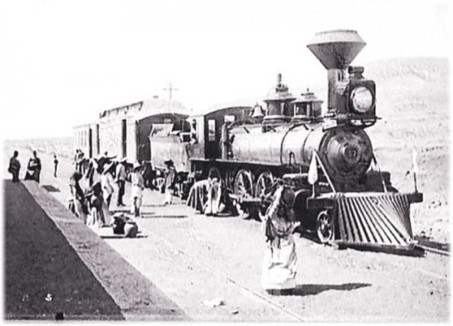 Primer ferrocarril a vapor en Inglaterra