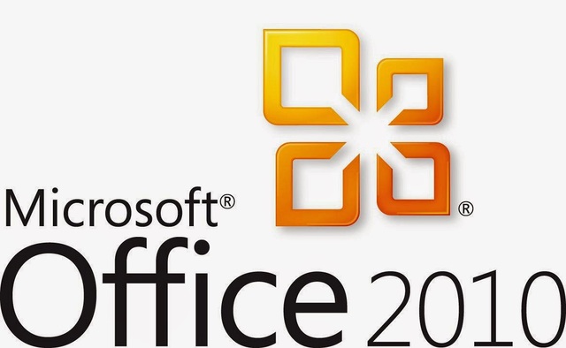 El Office 2010 volvió a cambiar de logo, pero esta vez de color dorado, y de figura levemente afilada, incluyendo más opciones de ayuda que el office 2007