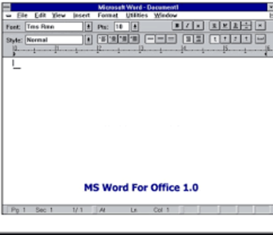 Microsoft Office 1.0