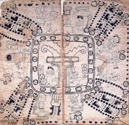 Codex in the Mayan Region (5th Century)