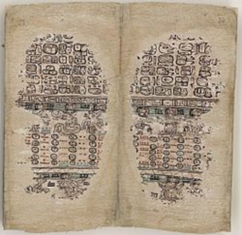*Codex in Mayan Region(PRE-INDUSTRIAL)