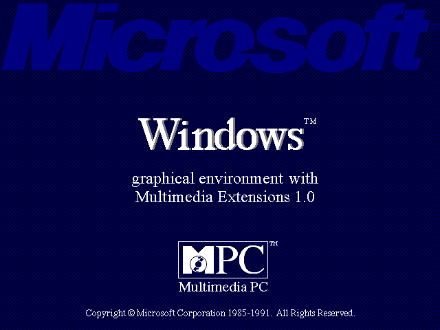 Windows 3.0 with Multimedia Extensions