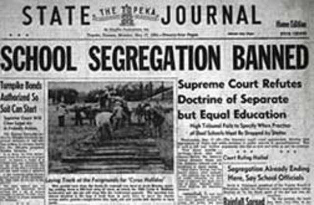 Brown vs. Board of Education of Topeka, Kansas