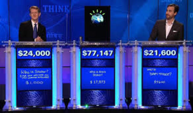 IBM Watson winning Jeopardy