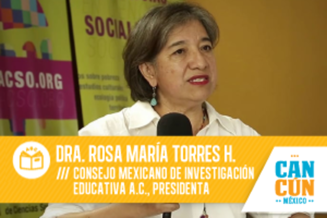 Rosa María Torres.