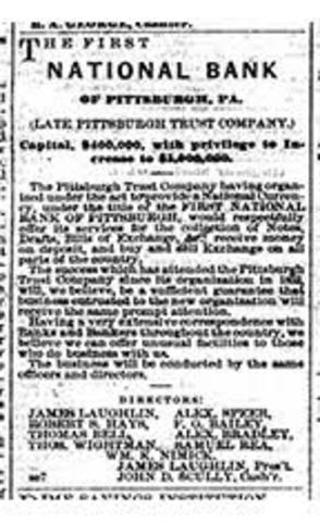 Congress approved the Nation Bank Act.