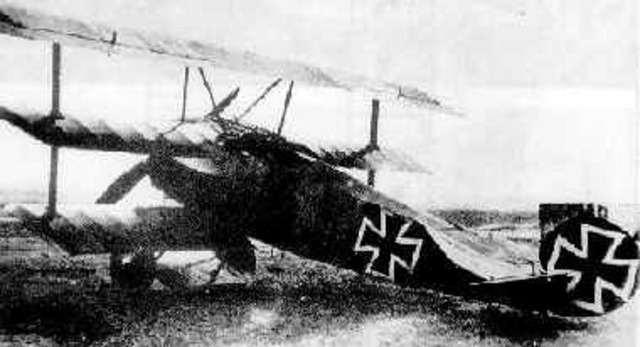First German Aircraft Shot Down by Allied Plane