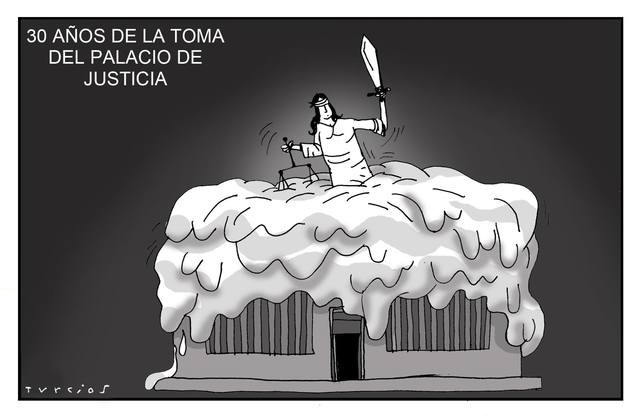 TOMA DEL PALACIO DE JUSTICIA