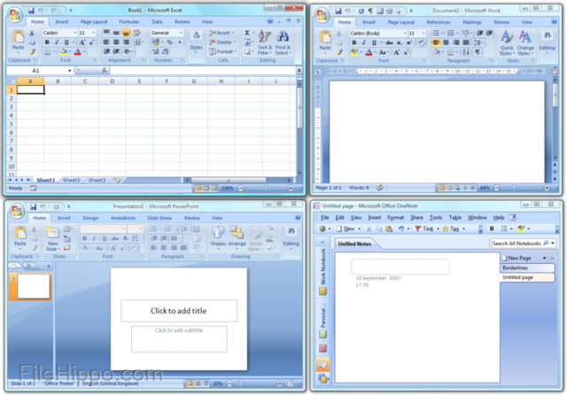 Microsoft Office 2007 (Office 12.0)