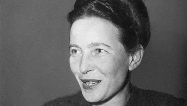 Simone de Beauvoir (París, 9 de enero de 1908 - París, 14 de abril de 1986)