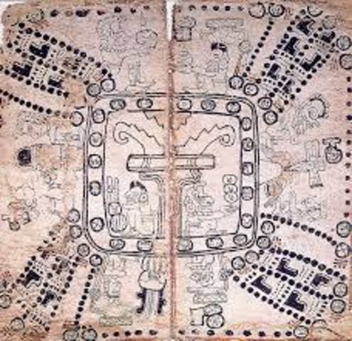 Codex in Mayan Region 5th Century
