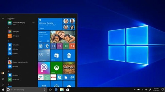 Sistema operativo windows 10