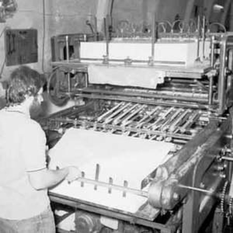 Printing Press for Mass Production