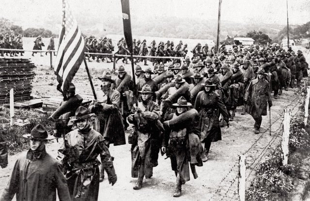 American Troops Arrive in France