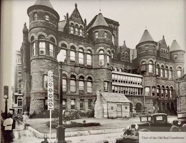 Old Red bell tower removed